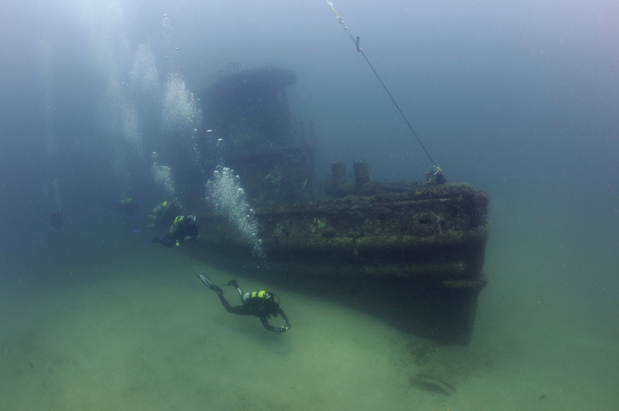 ​Загадочная подлодка Третьего Рейха U-352, потерянная в 1945 году, обнаружена на дне пролива Скагеррак - кадры