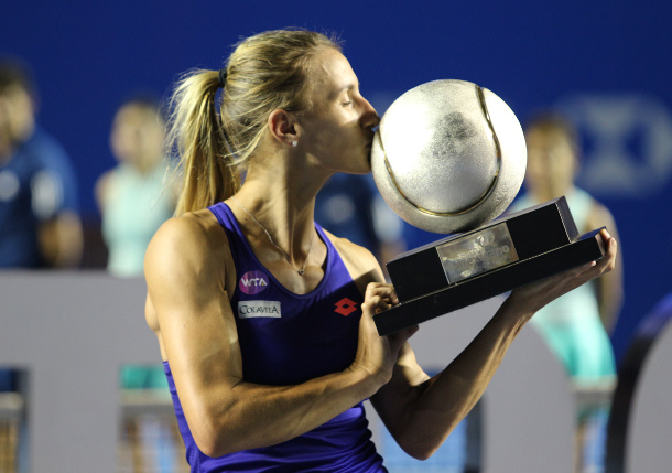 Триумфальная победа теннисистки Цуренко в турнире WTA в Мексике: в финале украинка сразилась с соперницей из Швейцарии