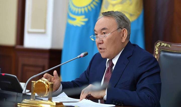 Президент Казахстана Нурсултан Назарбаев: Прощай, "русский мир"! - кадры