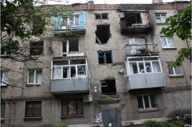 Восстанавливать Славянск помогают международные гуманитарные организации