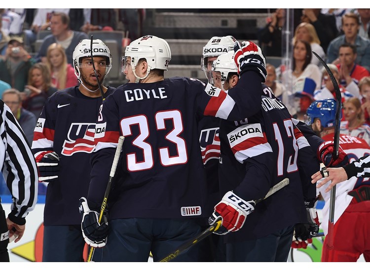 Сборная США завоевала бронзовые медали ЧМ-2015 по хоккею