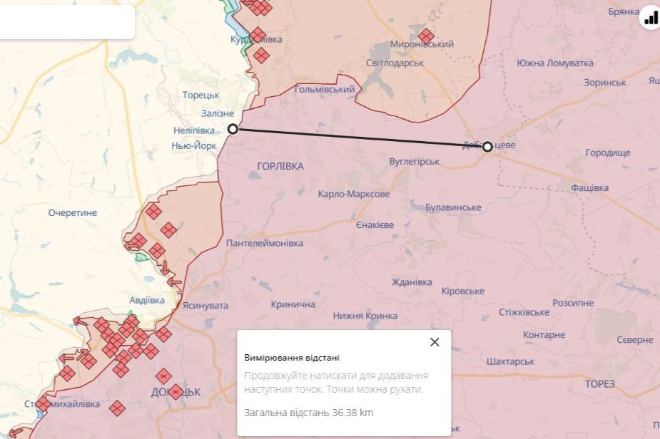 ​"Жара" в Дебальцево: под удар попала база ВС РФ на юге города