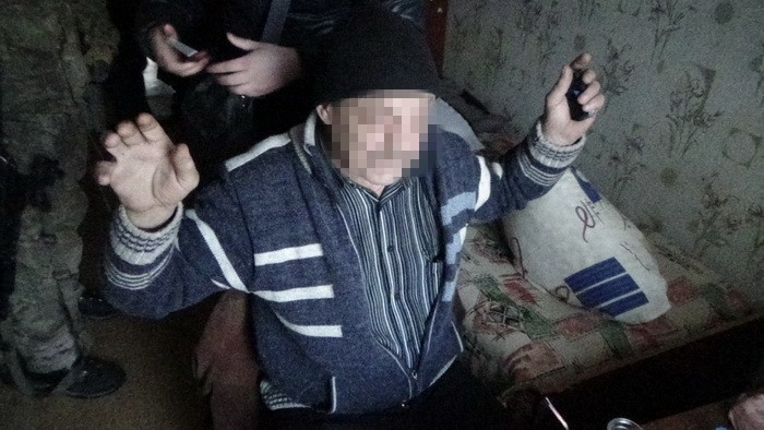 СБУ опубликовала видео задержания боевика по прозвищу Крутой, который зверски пытал украинских военных