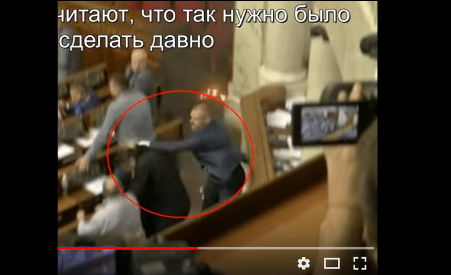 Нардеп Тетерук ударил в голову Семена Семенченко за гранату в Раде: опубликованные видео взорвали соцсети - кадры