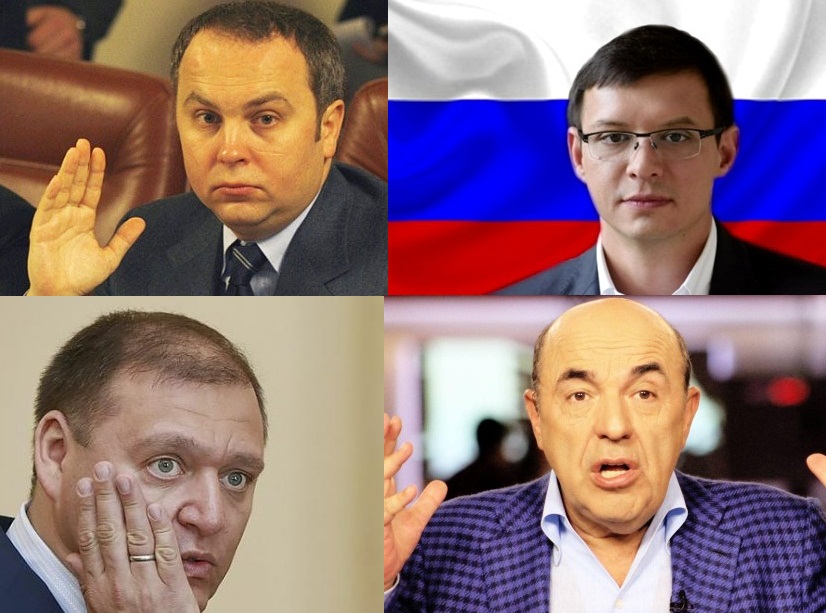 Как "четыре мушкетера" Добкин, Шуфрич, Рабинович и Мураев, славящие агрессора-Россию, не поддержали арест Савченко – подробности