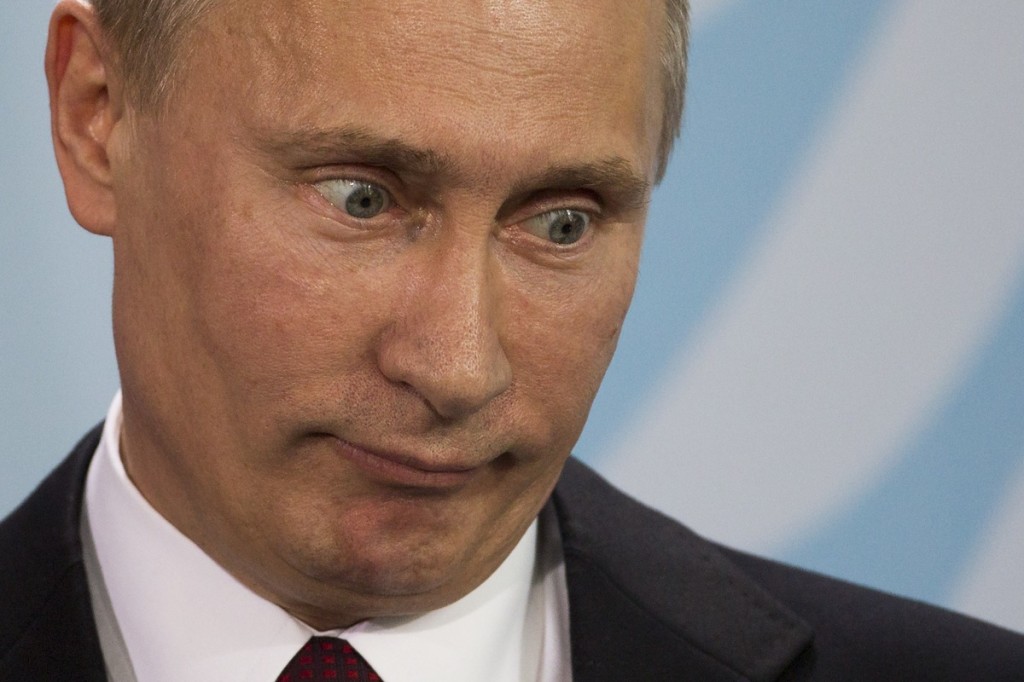 Краб на галерах превратился в медузу. Путин "отжег напалмом", сравнив себя с ангелом, пожирающим черта
