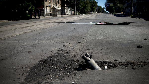 Мэрия Донецка: в результате воскресных обстрелов погибли два мирных жителя