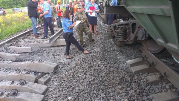 В Одессе взорвана железная дорога. Киевское направление заблокировано