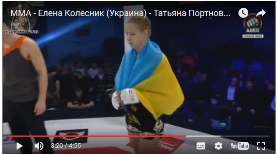 Украинка отправила в нокаут россиянку уже на 25-й секунде боя ММА: опубликовано видео впечатляющей победы Елены Колесник над противником из РФ (кадры)