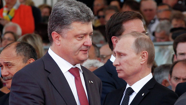 В Кремле прорабатывают вопрос о встрече Путина и Порошенко