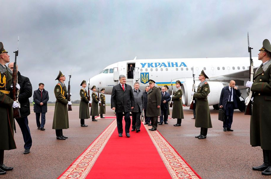 ​Порошенко в Гомеле: "Между Украиной и Беларусью граница дружбы, не дадим России ее использовать"