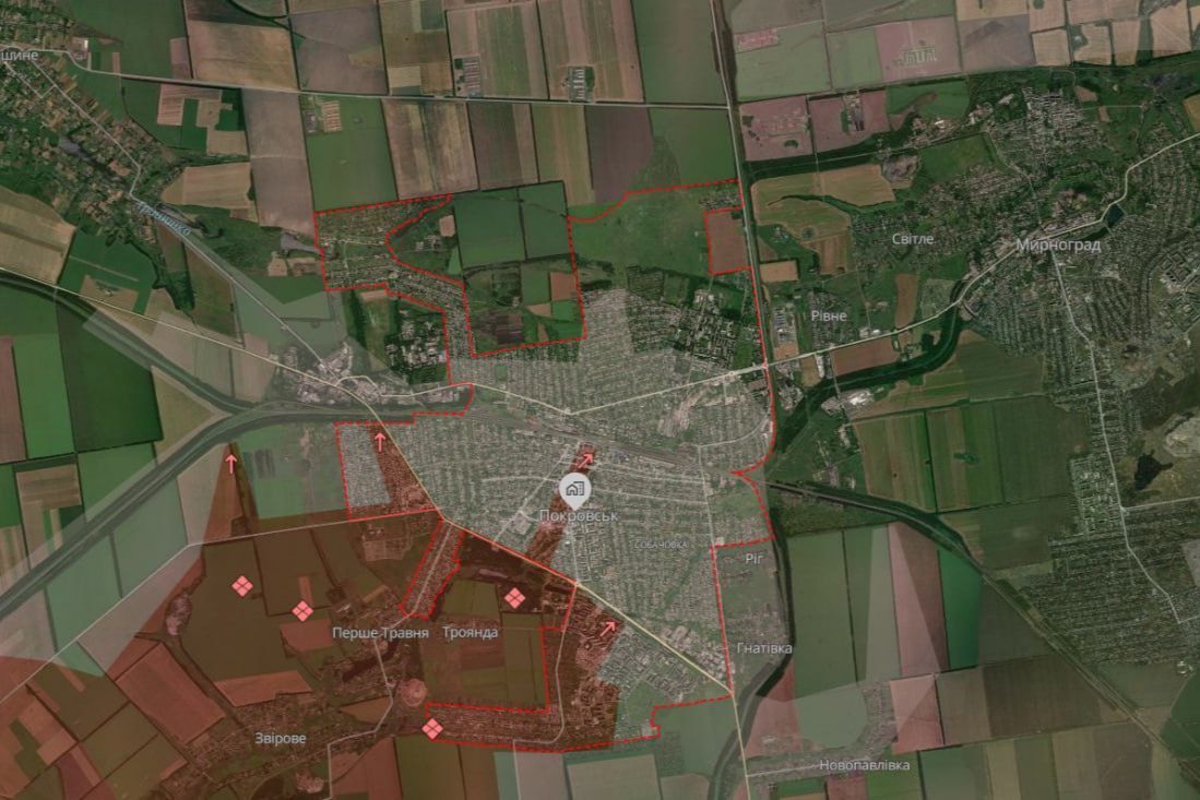 Покровск на грани: враг роет позиции, Украина бьет круглосуточно - DeepState