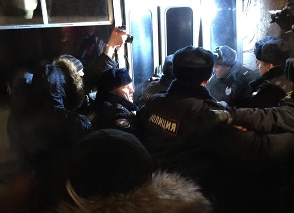 Алексея Навального задержали в Москве на Тверской