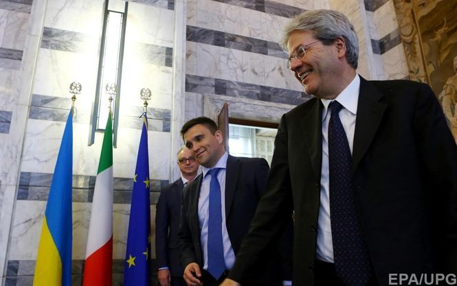 Климкин: власти Италии обещают ускорить процесс ратификации соглашения про Ассоциацию Украина - ЕСм
