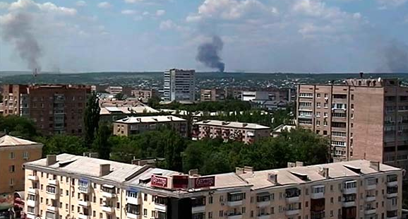 ЛОГА: Обстрелы районов Луганска продолжаются