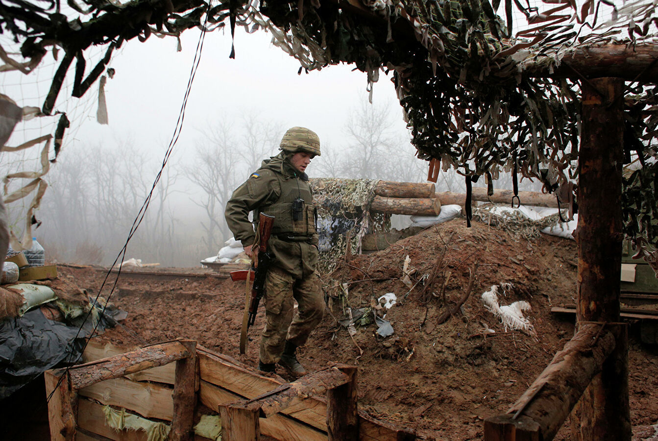 В небе над Донбассом военные сбили вражеский беспилотник
