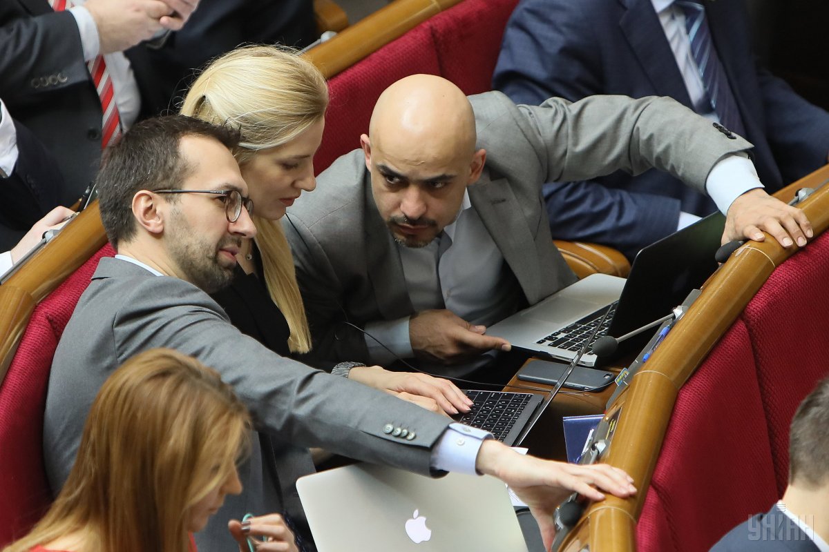 Нардепы Лещенко, Найем и Залищук заявили о выходе из партии "Солидарность"