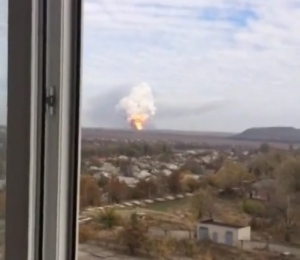 Мощный взрыв в Донецке 18 марта - диверсия партизанов «Тени»