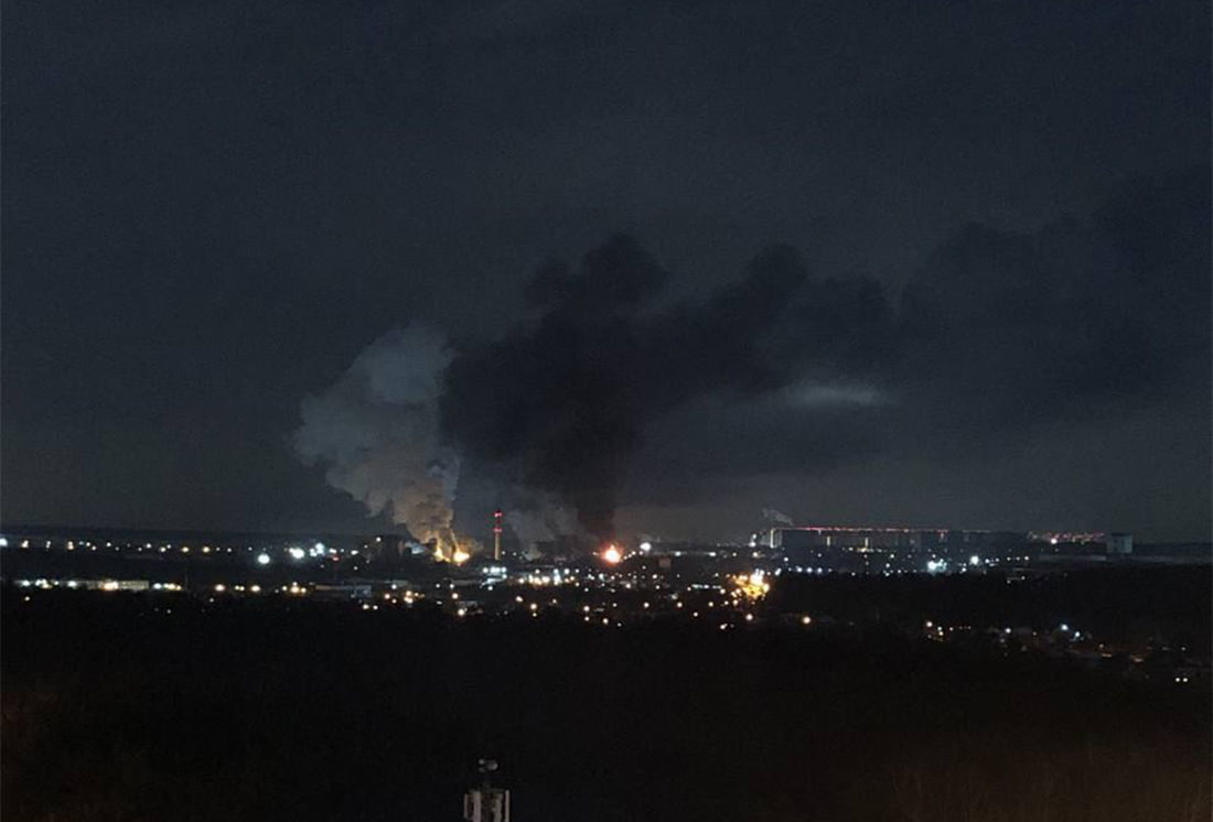 В Подмосковье взрывается и горит завод "Москокс" из санкционного списка Украины