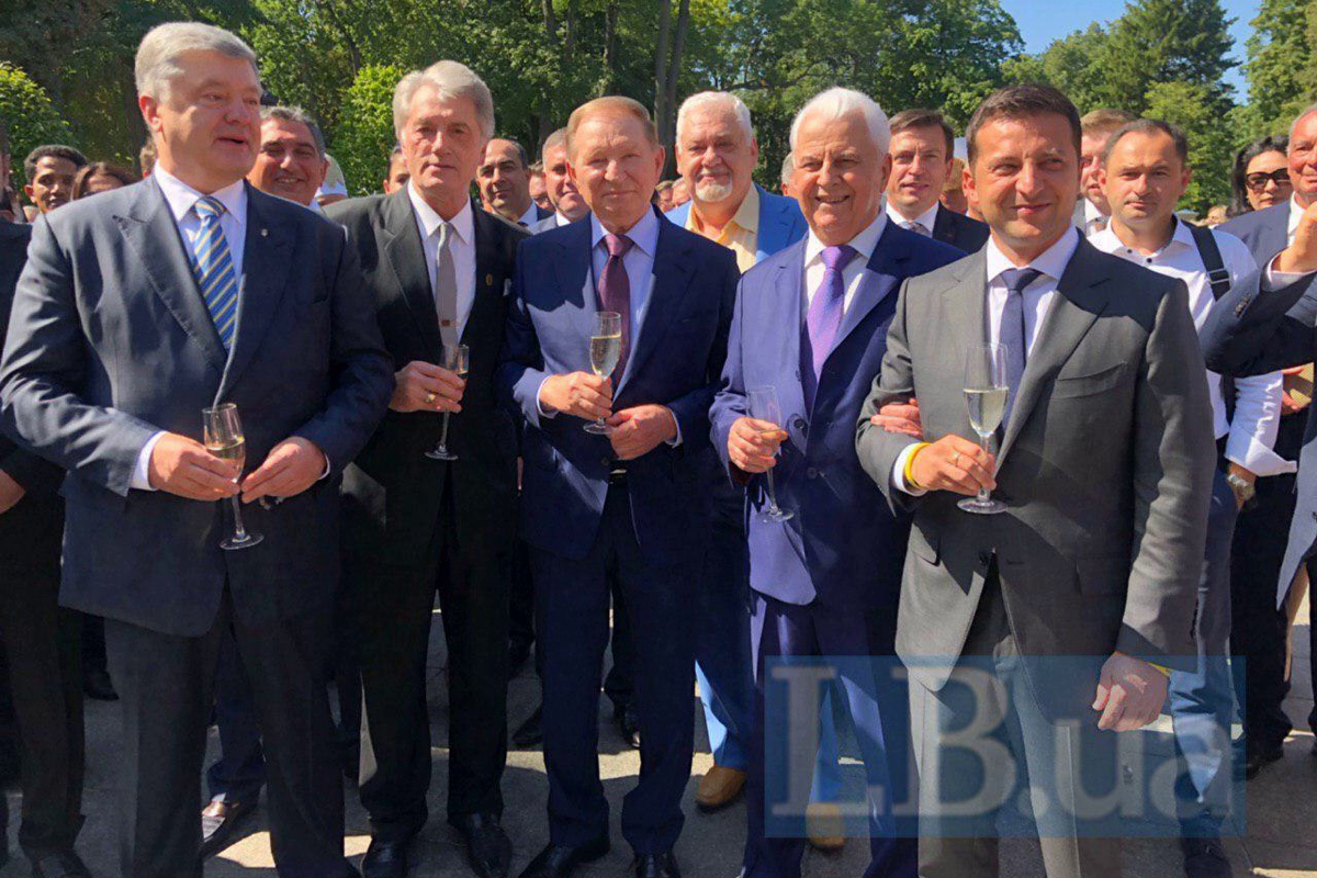 Сенсационная встреча пяти президентов Украины - нашумевшее фото