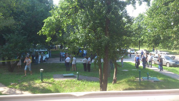 Подробности расстрела инкассаторов в Харькове. Фото