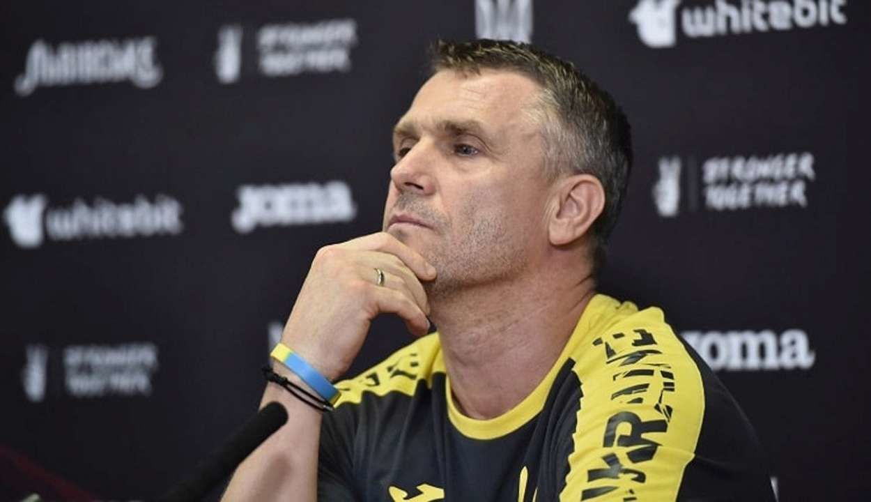 Ребров перед грою з Італією відреагував на скандальну заяву президента УЄФА