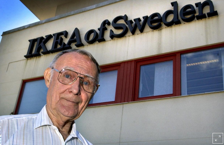 В Швеции умер один из самых богатых людей Европы: скончался создатель IKEA Кампрад