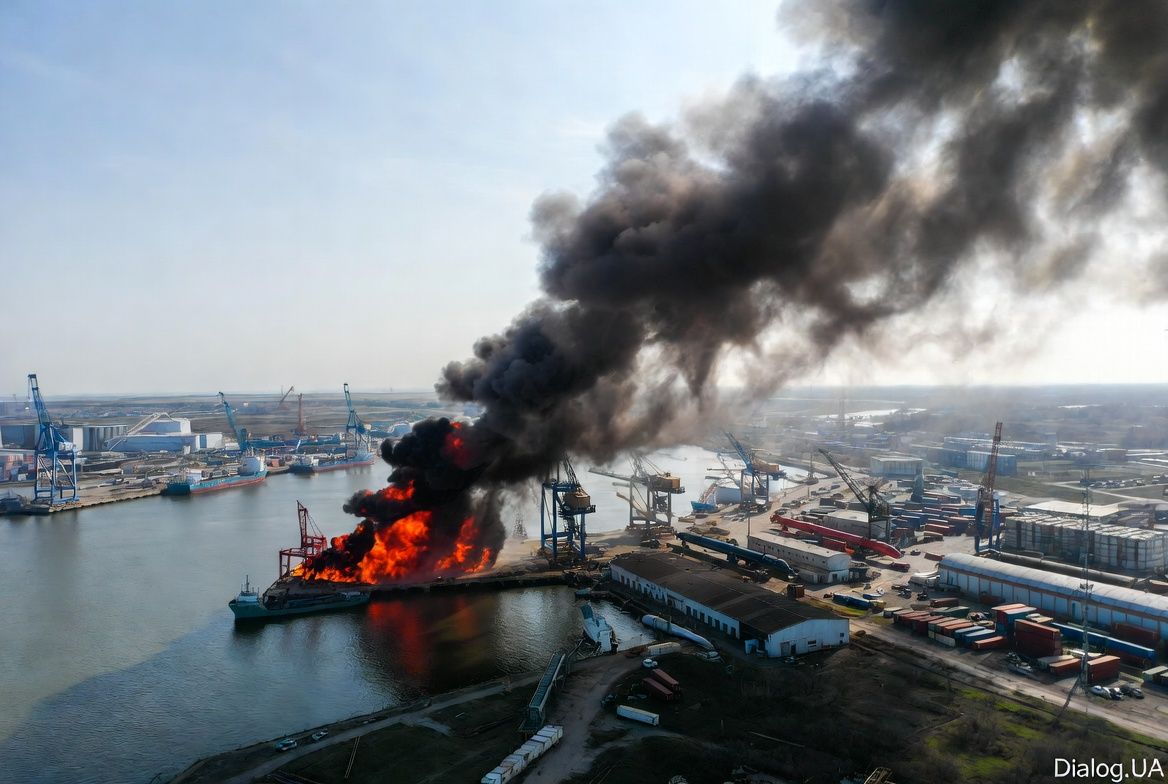 Что происходит в Усть-Луге и Приморске: появились спутниковые снимки разрушений