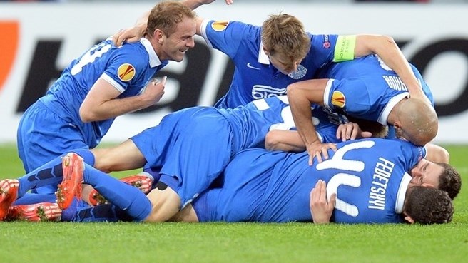 "Днепр" – "Брюгге" - 1:0. Видео гола и обзор всего матча