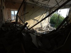Иловайск после обстрелов почти полностью разрушен: нет домов, магазинов и школы