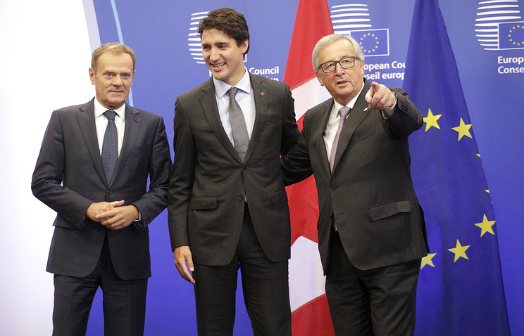 Канада и Европейский союз подписали договор о свободной торговле (СЕТА) 