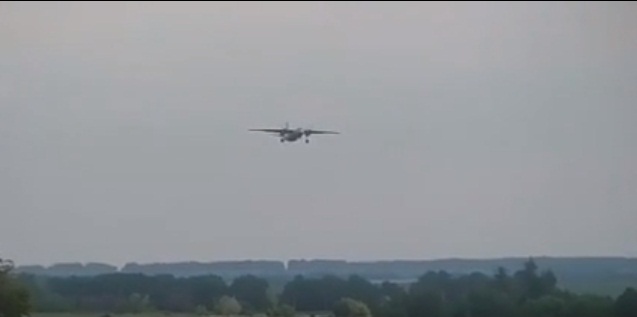 Крушение военного самолета Ан-26 в Саратовской области: опубликованы первые кадры, на которых запечатлен кульминационный момент