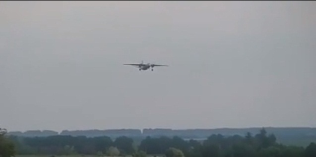 Крушение военного самолета Ан-26 в Саратовской области: опубликованы первые кадры, на которых запечатлен кульминационный момент