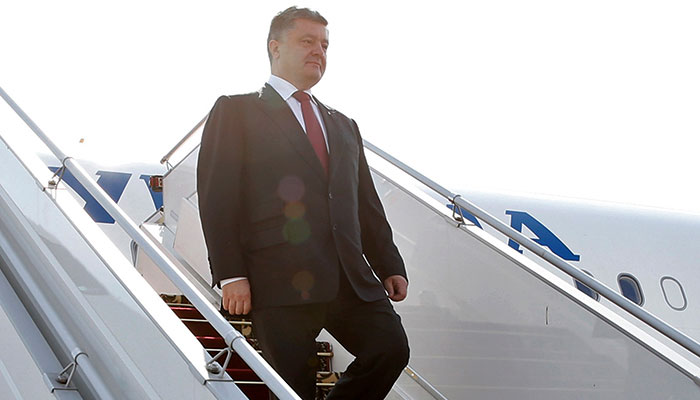Петр Порошенко вылетает на сессию Генеральной ассамблеи ООН, где должна состояться его встреча с Дональдом Трампом и другими мировыми лидерами
