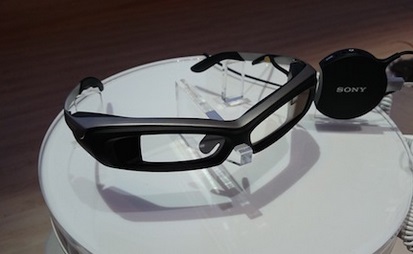 Компания Sony презентовала очки-компьютер SmartEyeglass