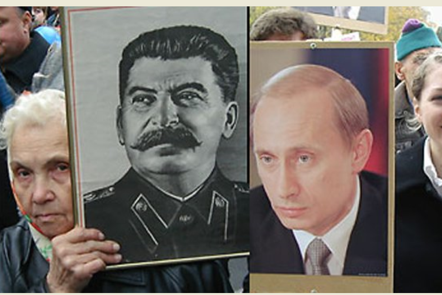 Граждане РФ больше не видят никакой разницы между диктатором Сталиным и Путиным - они "любят" их практически одинаково: россияне выбрали "самых влиятельных соотечественников столетия" - результаты шокируют