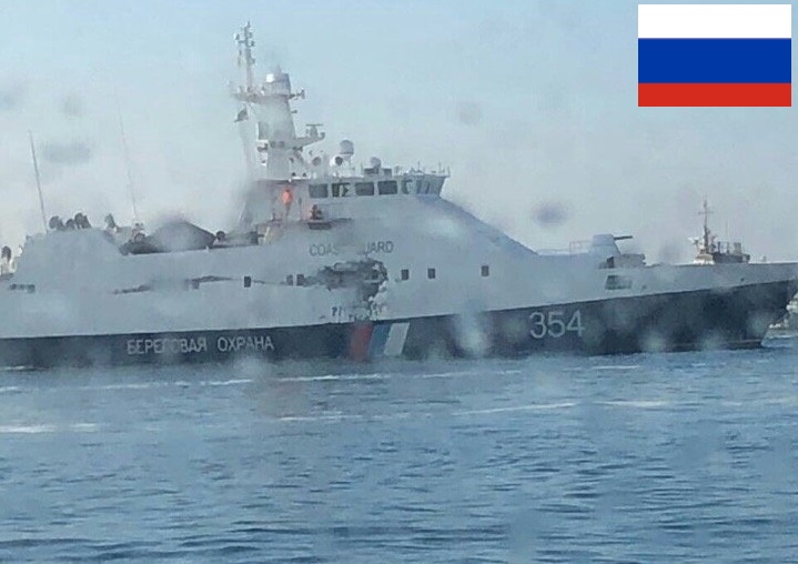 Новое фото глубокой пробоины в борту "Изумруда": снимок столкновения российских кораблей взорвал соцсети