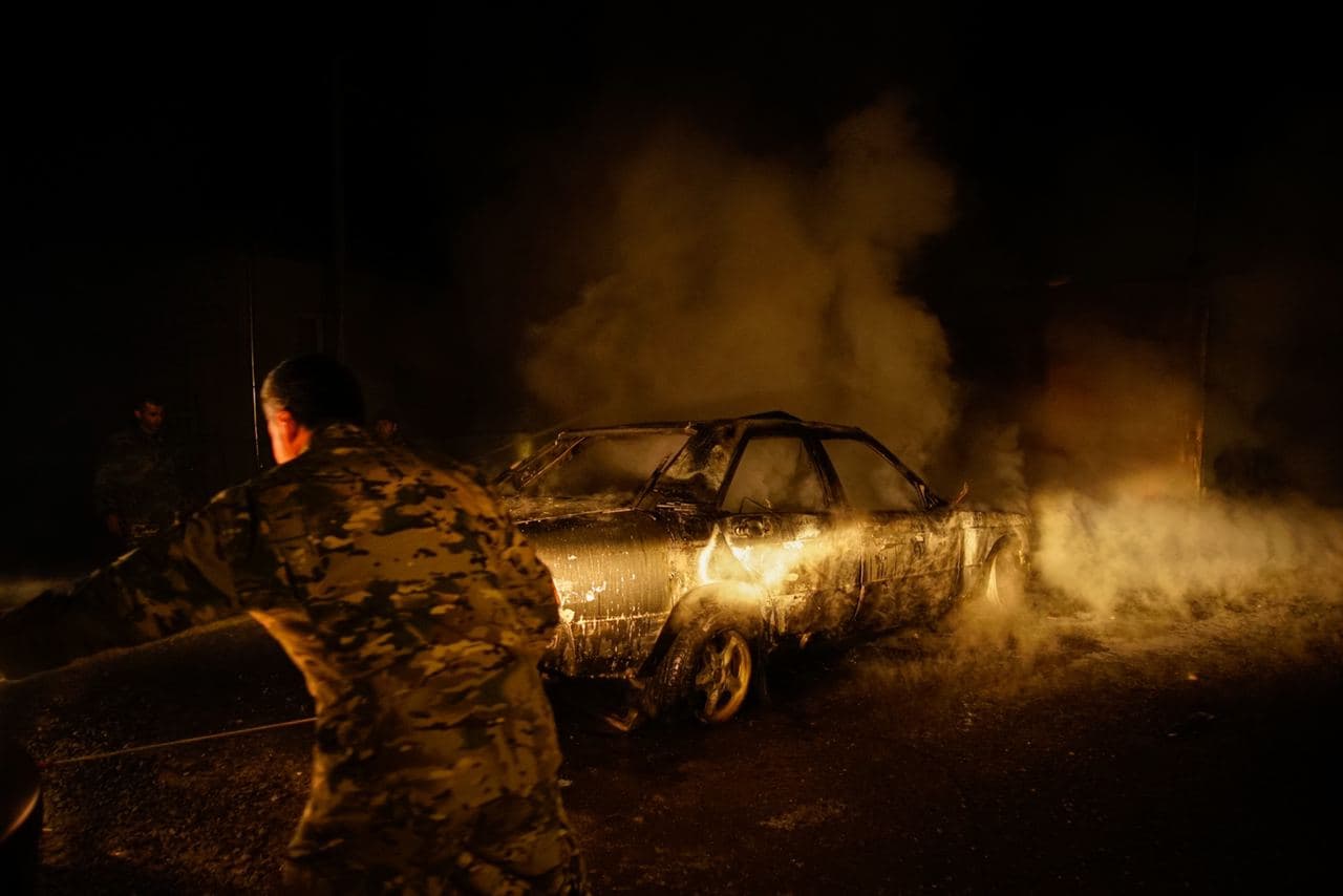 РосСМИ сообщили об обстреле столицы Карабаха: "Приземлился пакет "Града""
