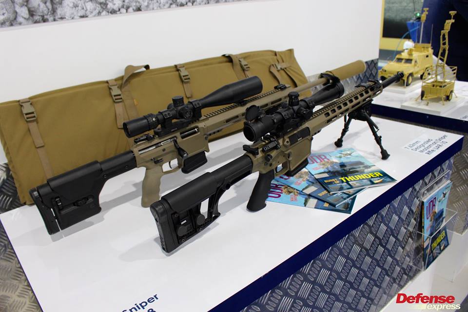 Украина продемонстрировала новое стрелковое оружие ВСУ на международной выставке в ОАЭ – фото