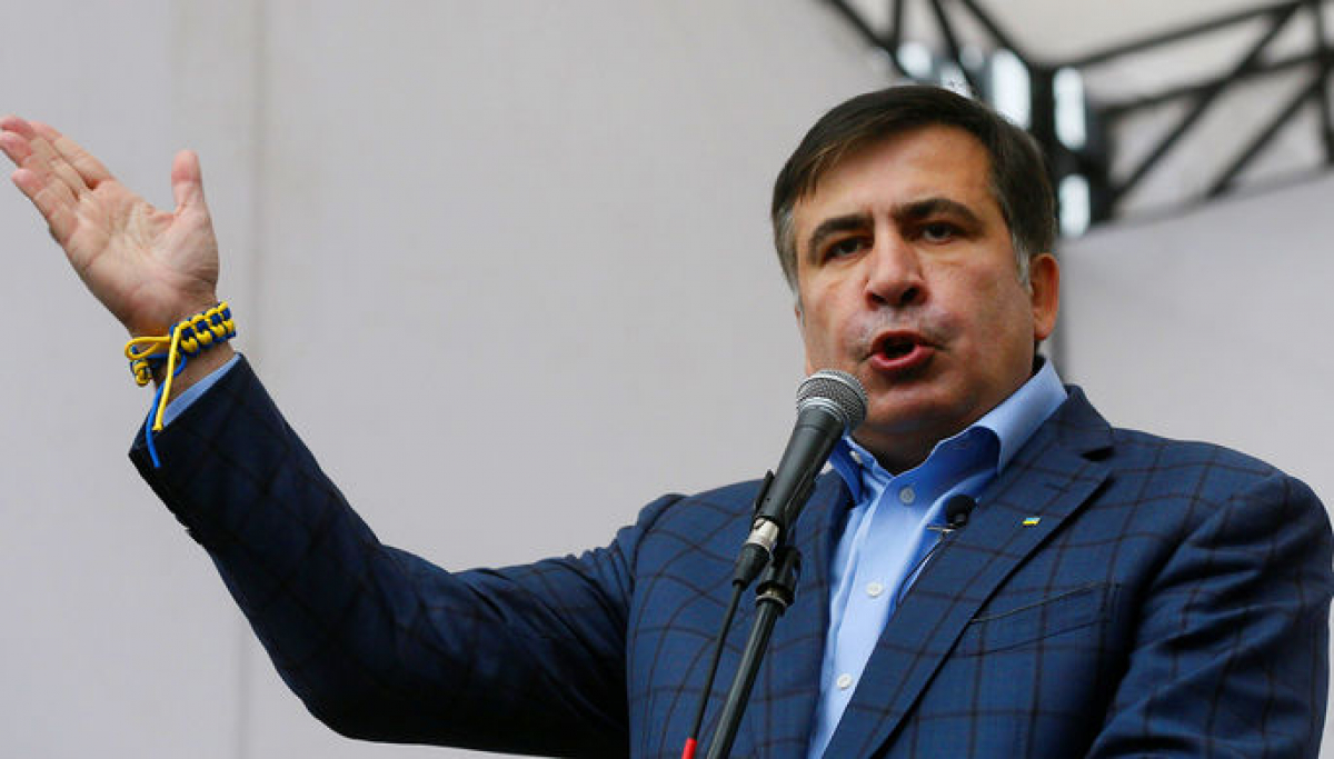 "Воскресшему" в Украине Саакашвили "Квартал 95" "припомнил" все, кадры