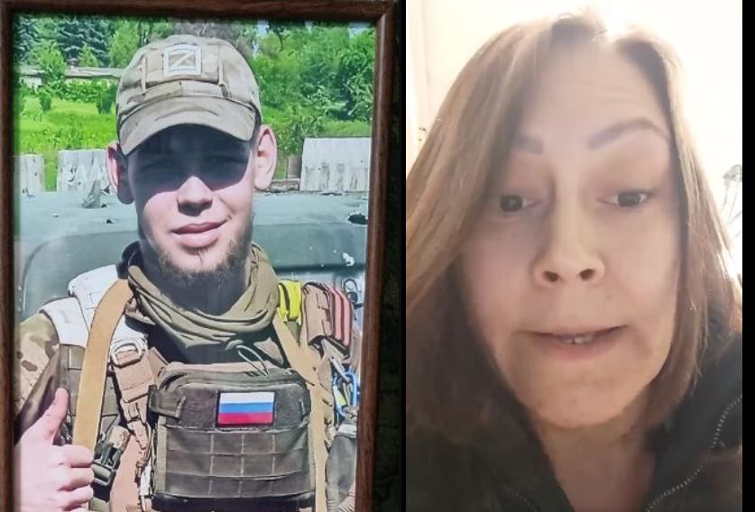Мать погибшего оккупанта Ершова устроила скандал: она показала, что ей дали вместо гробовых денег