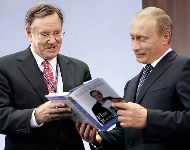 Предсказания Стива Форбса насчет России и Путина начинают сбываться