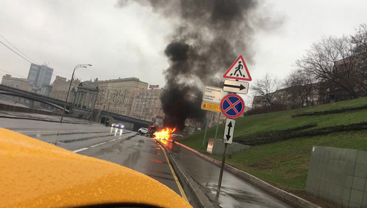 Ужасающее ДТП в центре Москвы с участием московского мажора: следствие установило, почему водитель Maserati не смог покинуть горящий автомобиль, - видео
