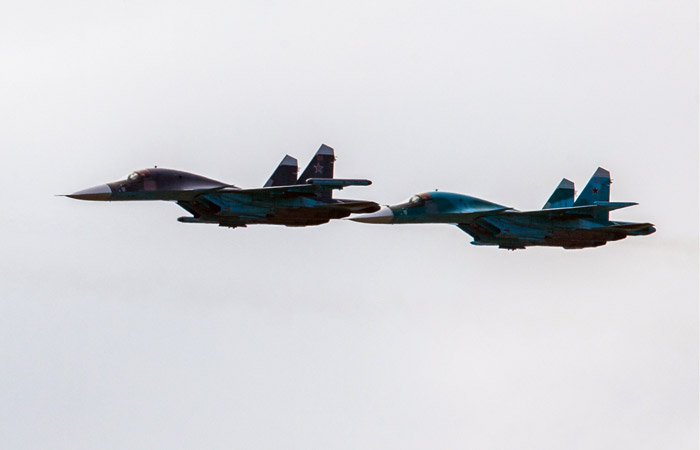  "Отказа техники не было", - в России назвали причиной столкновения двух Су-34 досадную ошибку экипажа - источник