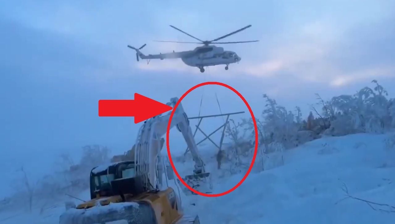 ​Ядерная держава на деревянных столбах: в Сети показали, как Россия восстановила свет в Мурманске 