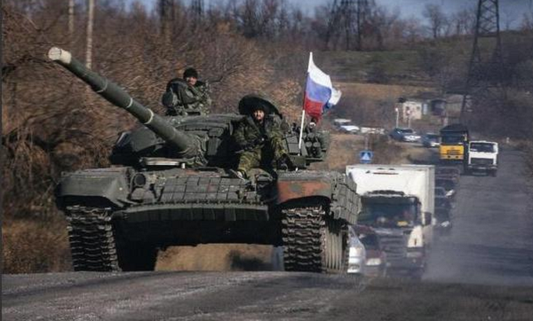 Украинские пограничники под Фащевкой подбили танк с кадровыми военными из России