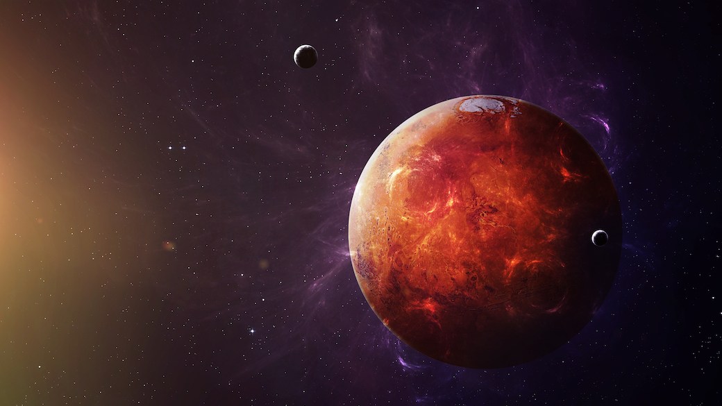 В NASA заинтересовались "внутренностями" Красной планеты - кадры