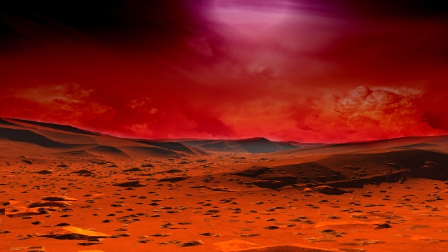 Ученые: "метеоритный дым" изменил химический состав атмосферы Марса