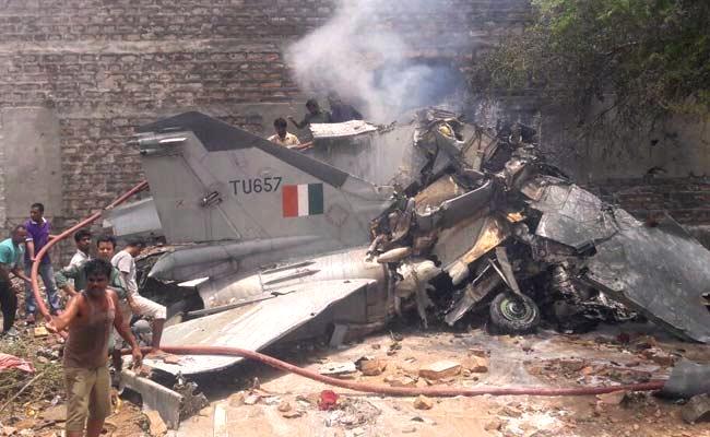 Советский истребитель разбился в Индии – жертв и разрушений нет