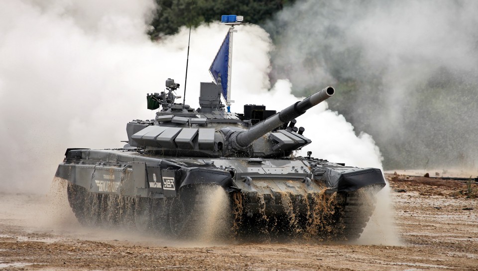 Сенсационный кадр взрыва с "танкового биатлона" ДНР